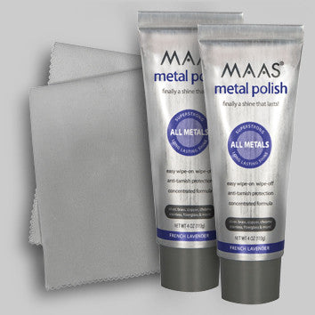 Maas Polish Reader Offer - 2 tubes and free polishing cloth